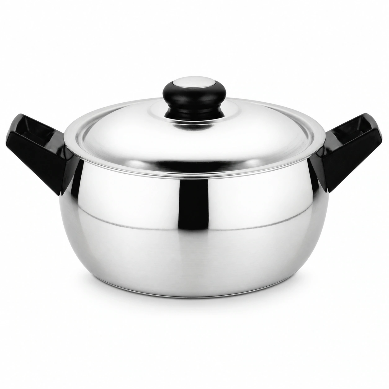 Madhu Mirror Polish Biryani Pot 18 cm IB