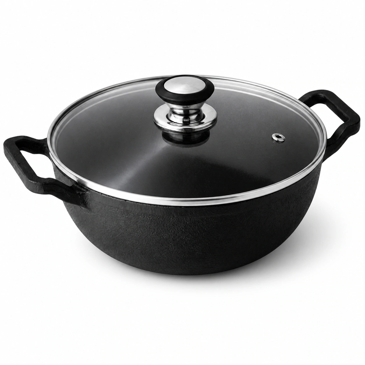 Madhu Cast Iron Kadhai 9 inch