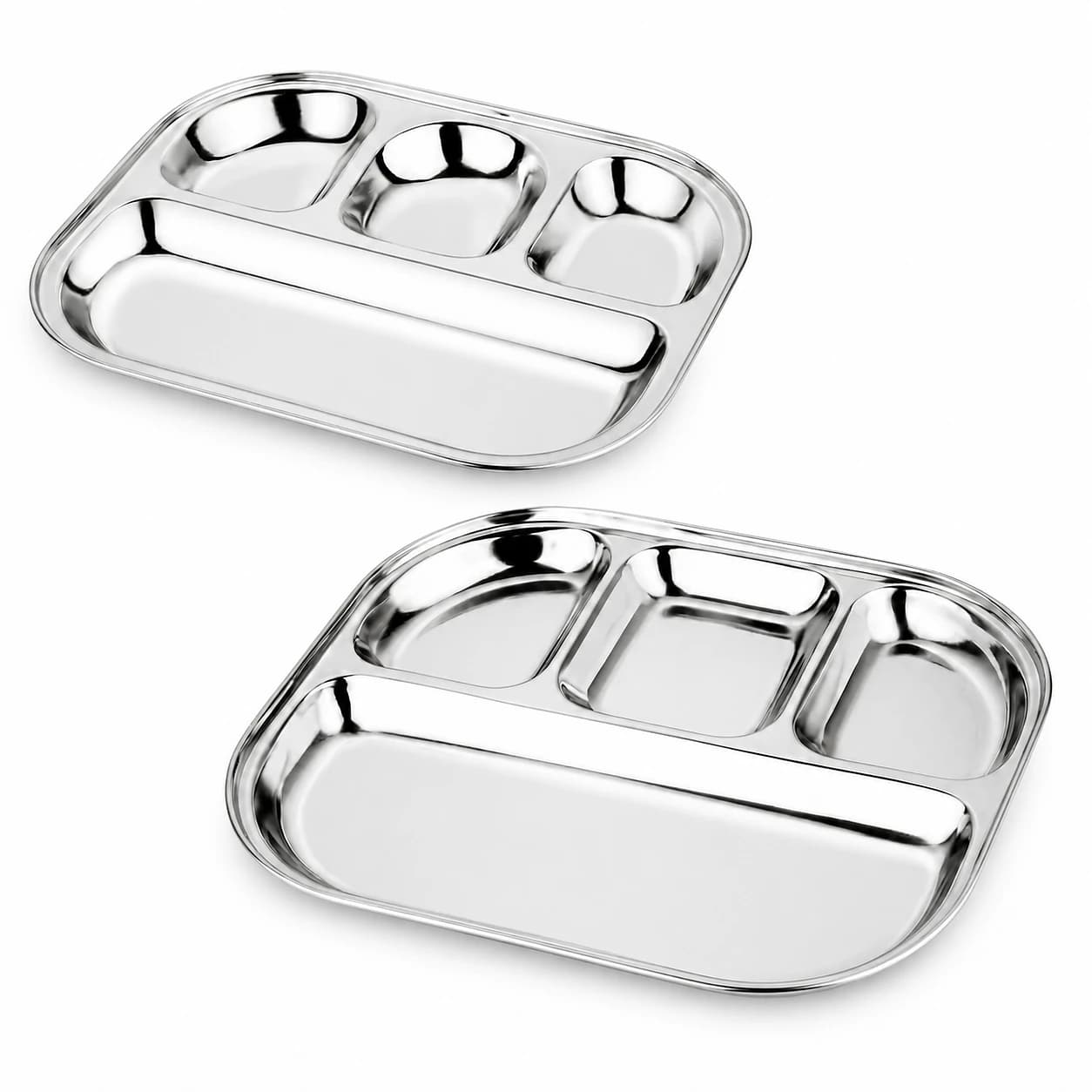 Natraj 4 in 1 Oval Deluxe Plate Big