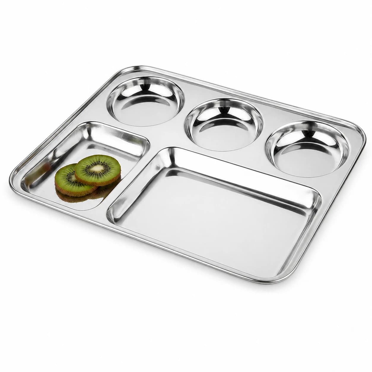 Natraj 5 in 1 Round Katori Plate Big
