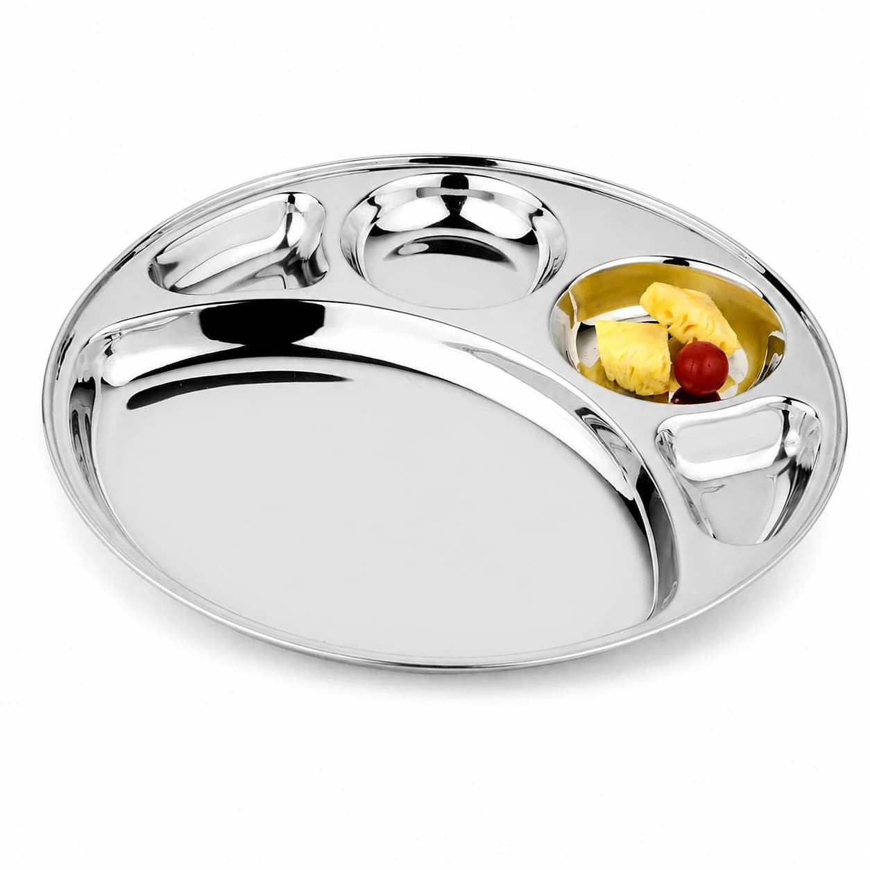 Natraj Round Double Katori Plate Small