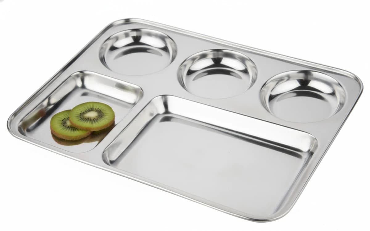 Natraj 5 in 1 Round Katori Plate 380x310mm (Big)