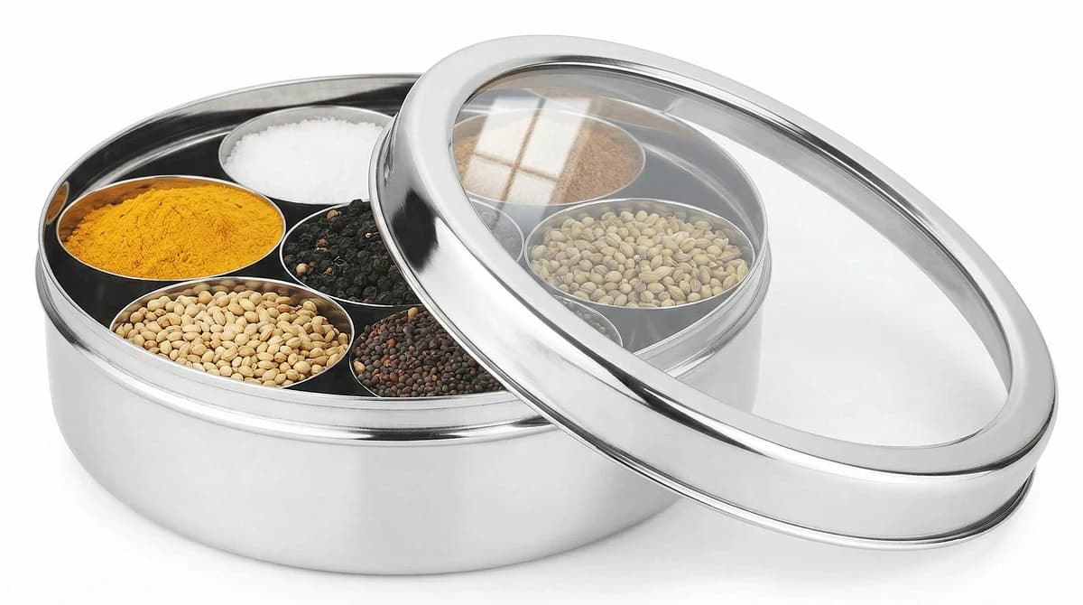 Natraj Masala Dabba See-Thru Size 13