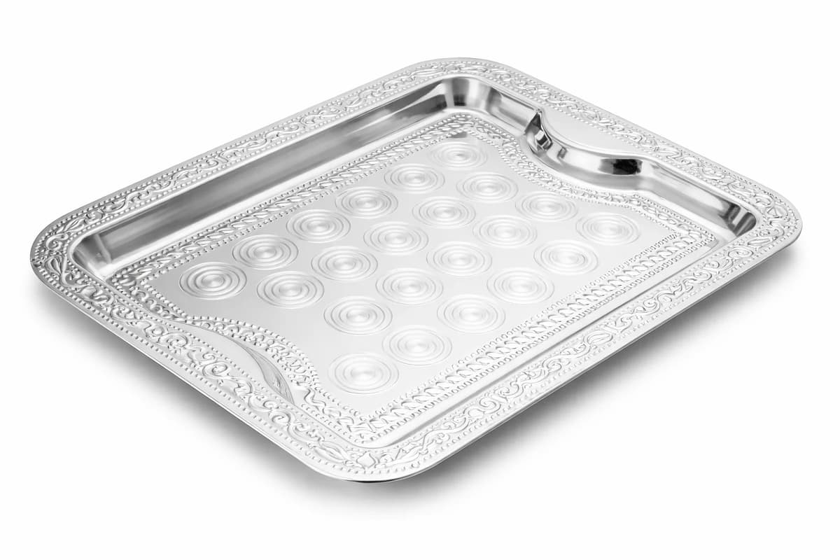 Natraj Square Fancy Tray Size 4