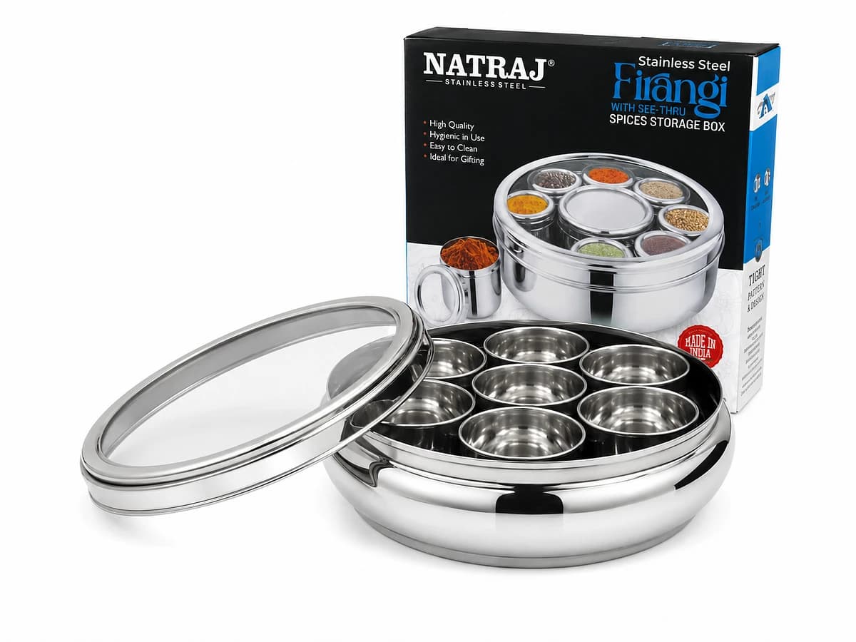 Natraj Punjabi Tadka / Spice Masala Dabba See Thru Medium